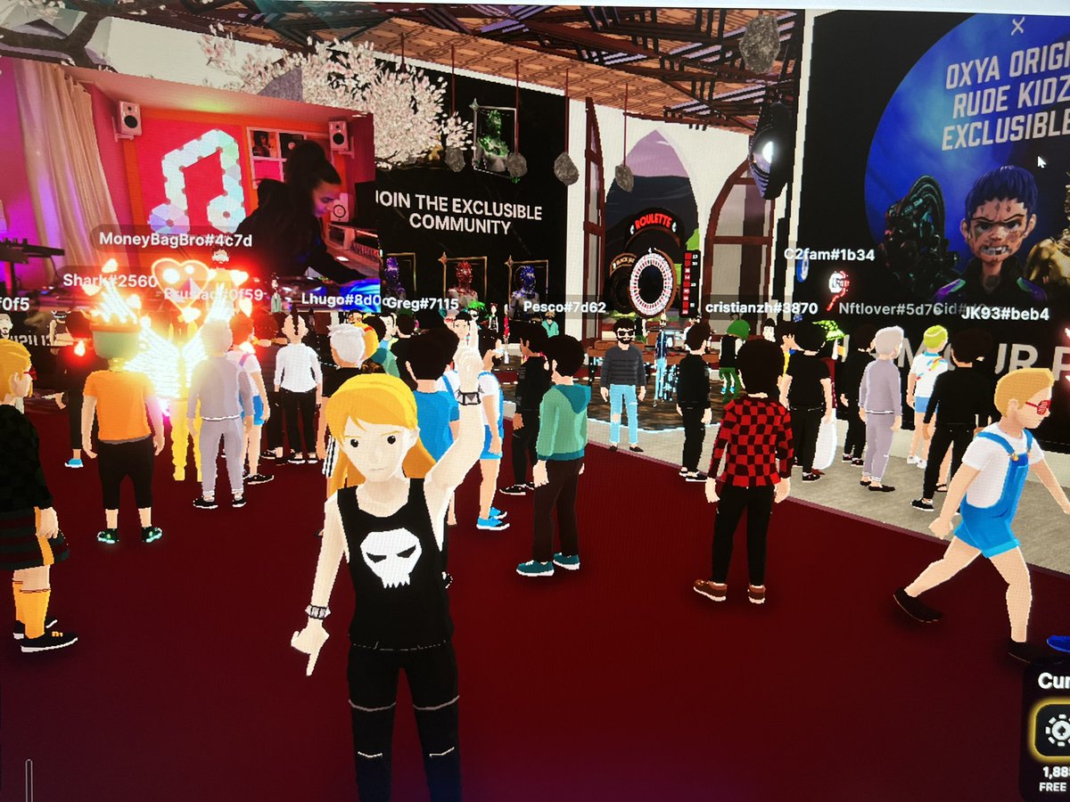 Leo2366_eth's tweet photo. PARTYING IN DENTRALAND 🔥🔥🔥@RudeKidzNFT  #rudekidz https://t.co/OcJ2nBTuuV