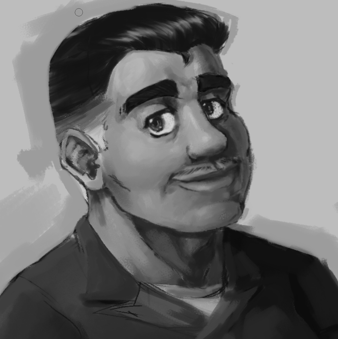 alittlesaltyart's tweet photo. A painting of Squeaky #ZENITHProject https://t.co/H2e06rzMUM