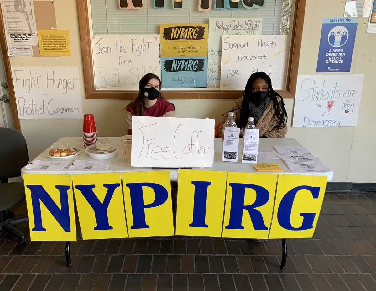 PurchaseNYPIRG's tweet photo. Working hard to make a better NY for students 💪 #NYPIRG #StudentPower #CampaignKickoff https://t.co/n7oPJaox1C