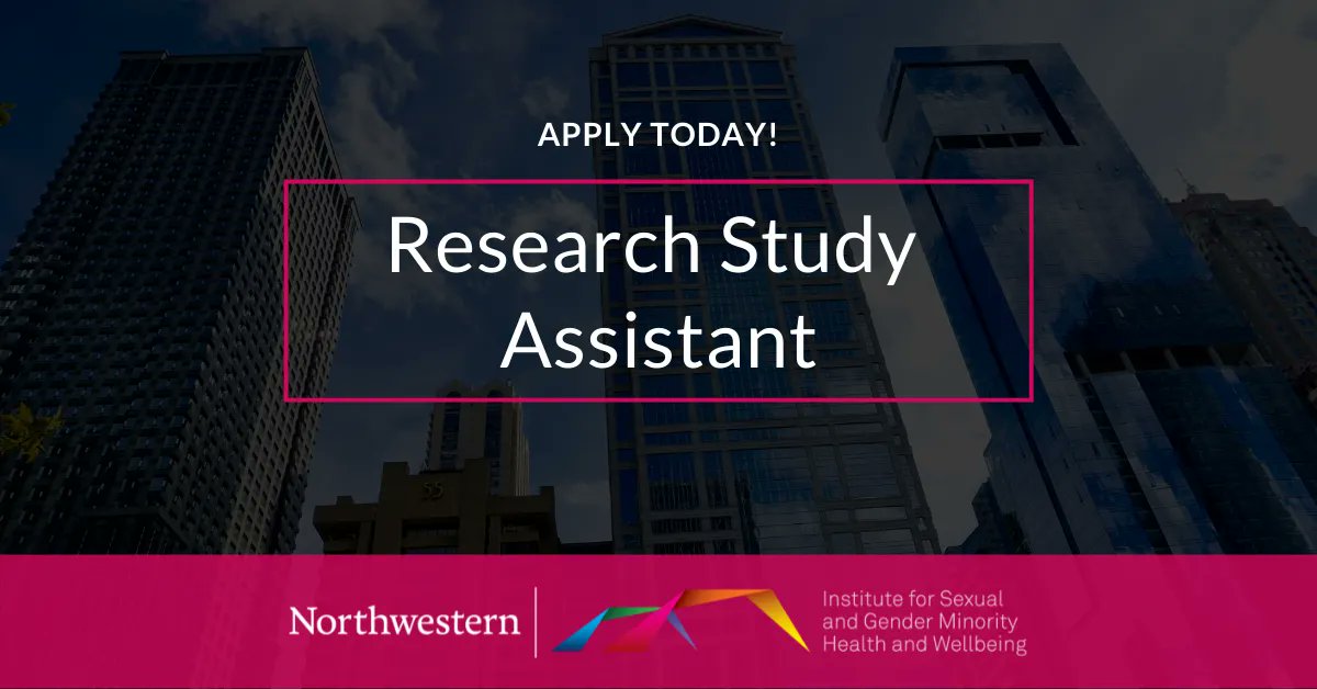 Impact_NU's tweet photo. Our RADAR Project team at @CenteronHalsted is #NowHiring a 2-Year Research Study Assistant to be part of the largest ever longitudinal study on #YMSM! #HIVResearch #LGBTQHealth #LGBTQJobs 

Position Details: https://t.co/ajVIRoT4Lg https://t.co/So4jrbhSs7