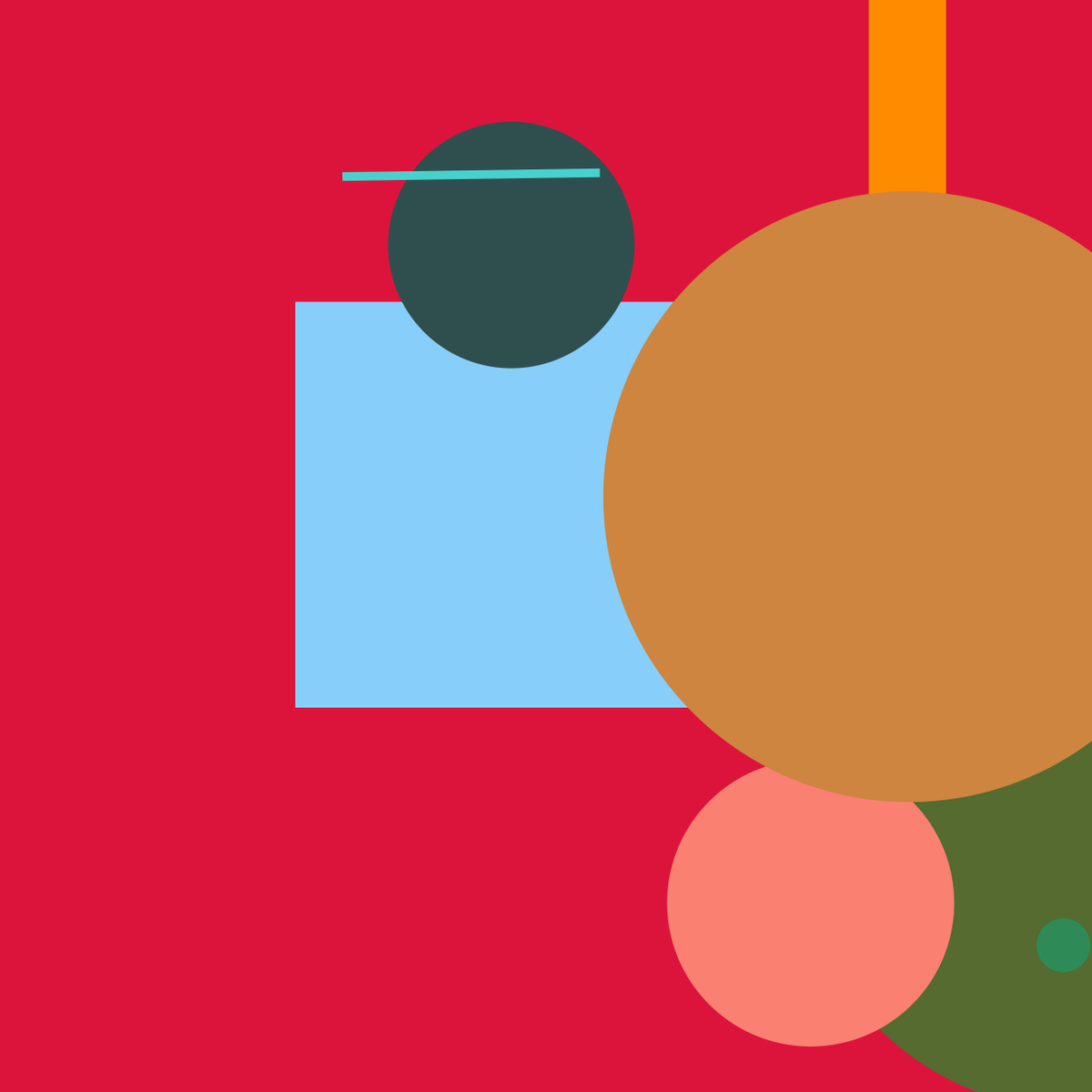 MAbstractions's tweet photo. "lddspsdm" contains 2 rectangles, 5 circles, 1 line, and has a Crimson background. It boasts a spunk rating of 5.54 &amp; a kick rating of 85.42. Modern Abstractions #4705. #NFTs #nftart #ModernAbstractions https://t.co/jAA840NovO