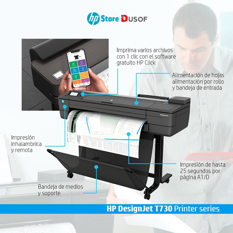 HPStoreMX's tweet image. Plotter Hp DesignJet T730 para una calidad profesional de impresión, encuéntrala disponible en nuestras sucursales Hp Store. 👌
📌 dusof.mx/hp-store

#HpStore #Dusof #PlotterHp
