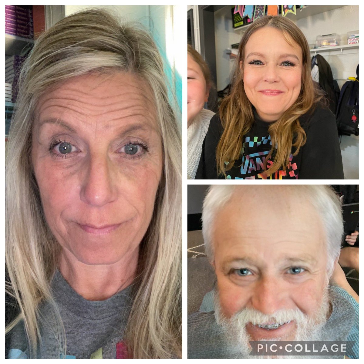 #MrsObieGrade3 parents, can you spot your kiddo? Coming home 100 days wiser today 👵🏽👴🏻👵🏻👴🏾 <a href="/EllisElementary/">Ellis Elementary</a> #100thDayOfSchool