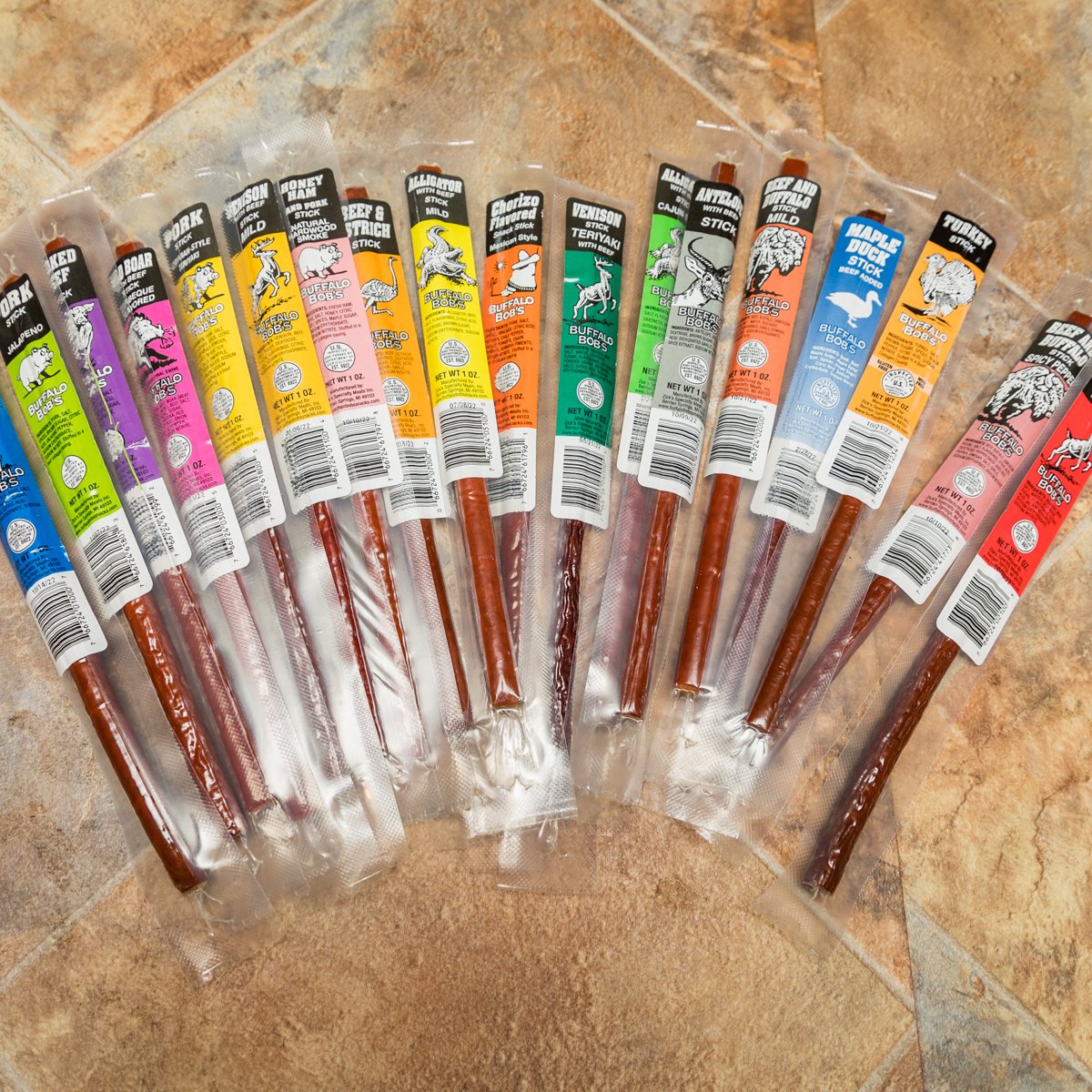 WildGameJerky's tweet photo. So many delicious options to choose from. What's your favorite flavor, Merced? #BestJerkyEver #JerkyReview #JerkyLife https://t.co/6i77UW3XOZ