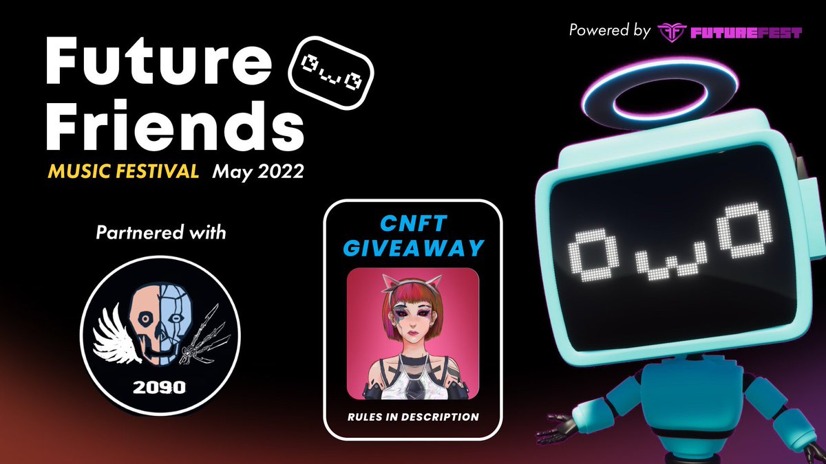 NFT_Beto_101's tweet photo. First ever Rave Party on the Cardano blockchain... brought to you by @futurefestxr & @project2090nft... May 2022, visit projects for more info on whats required to attend.
#cnft #cardano #airdrop #metaparty #Metaverse https://t.co/ouV1yTR5Od