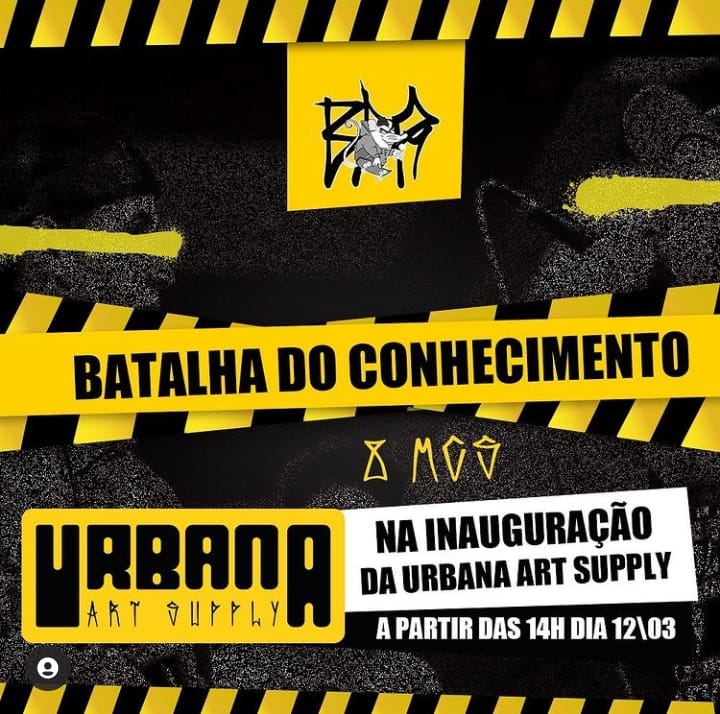 bdr_chapeco's tweet photo. PRIMEIRA BATALHA DO CONHECIMENTO @bdr_chapeco 
Vamo colar geral nesse rolê fortalecer os mano(a) da URBANA que tão correndo pela cultura aí, e fazendo a diferença na cena. https://t.co/YAWPy2CUMM