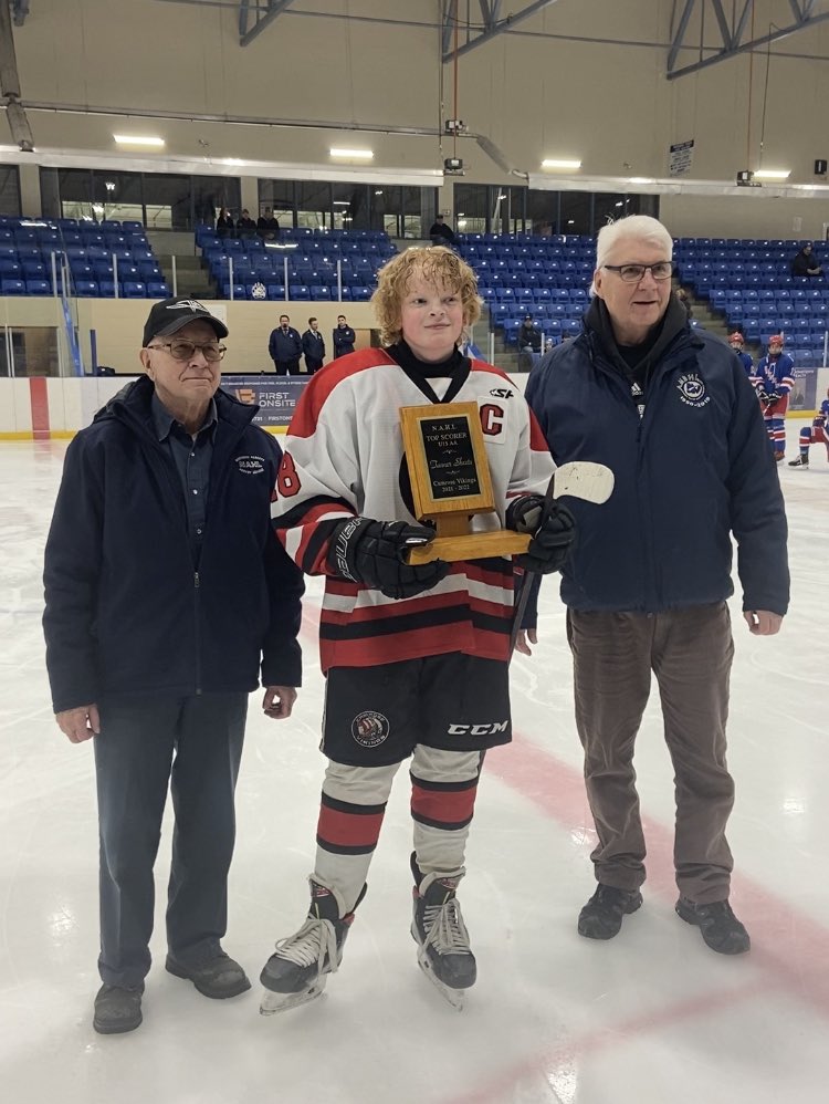 NAHL Scoring Leader, Bulldogs Captain, #18 Tanner Sheets.  37G, 28A, 65pts!  Way to go Tanner! <a href="/CMHA_Vikings/">Camrose Minor Hockey Association</a>