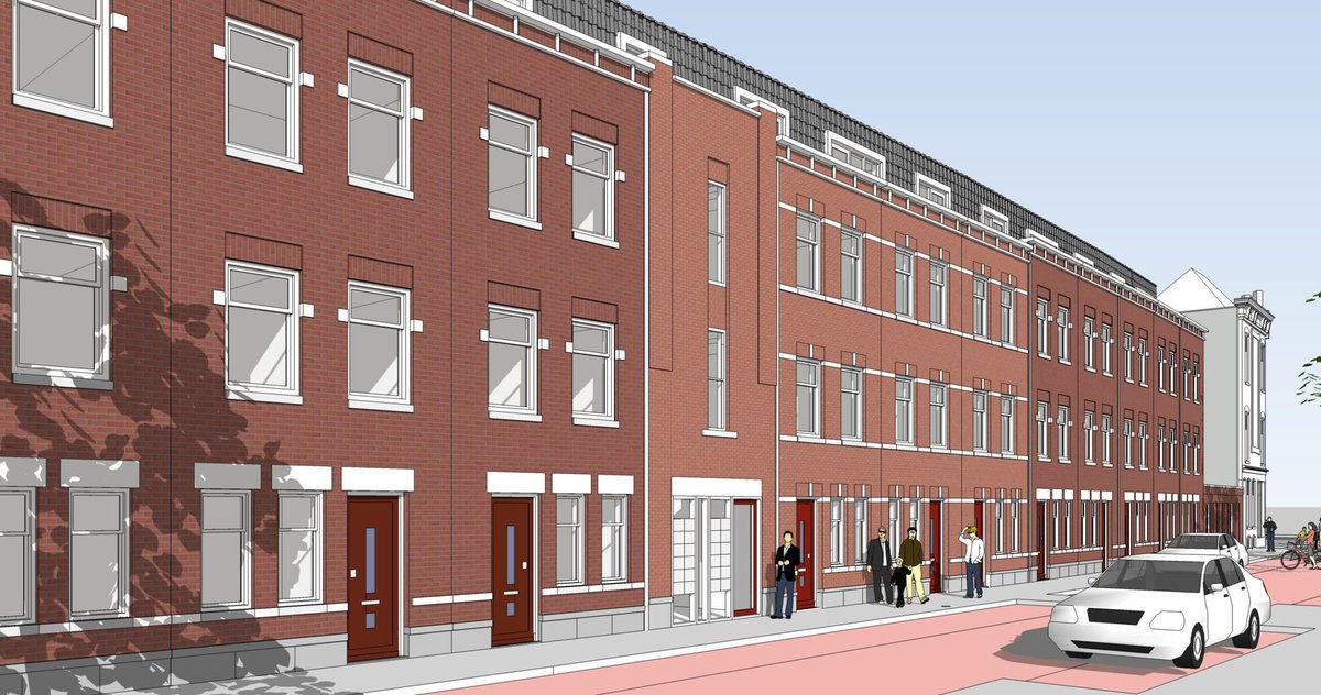 ArianKleijn's tweet photo. De voorgevel van de 43 appartementen Vinkenstraat @Rotterdam voor @Havensteder is uit de steigers. Hoe gaaf!!
Wij @WaalBouw zijn nu al #trots op t resultaat. En het wordt de komende maanden nóg mooier! 
#maaswijkontwikkeling https://t.co/rhfoOrQHuZ