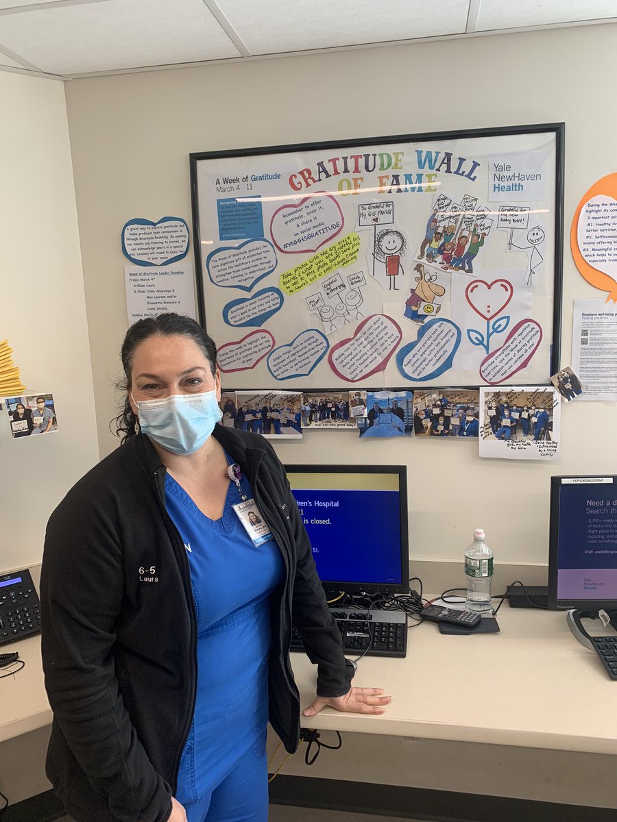 And so the Week of Gratitude begins#YNHHSgratitude