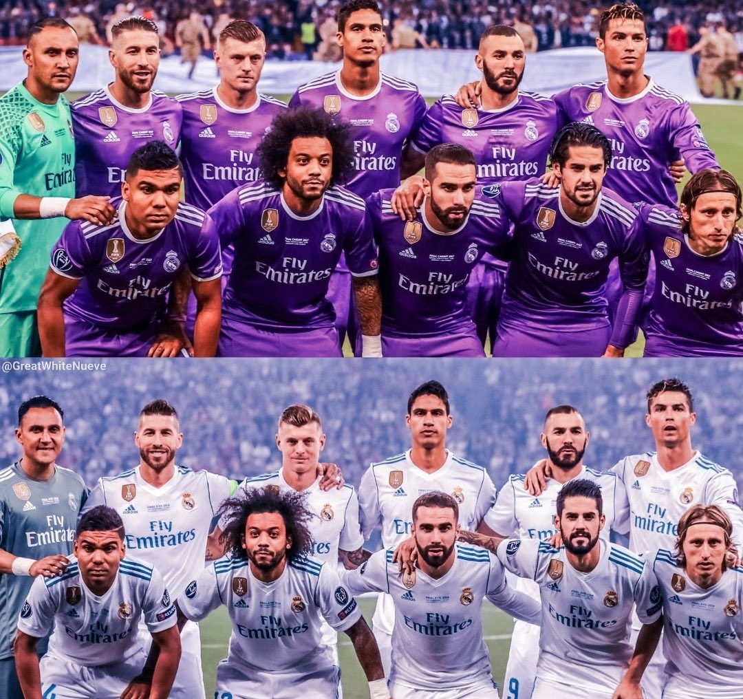 rmaworld_7's tweet photo. جيل زين الدين زيدان العظيم الذي حقق هاتريك أبطال أوروبا 👑🔥 https://t.co/gcmdTw74KZ