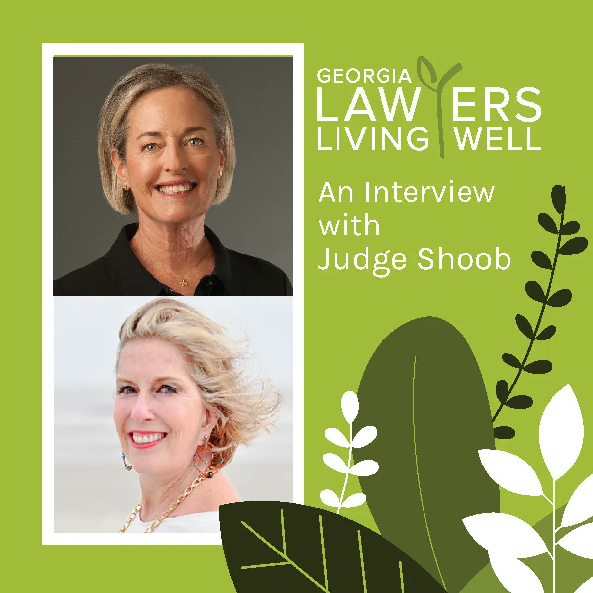 StateBarofGA's tweet photo. ICYMI: NEW! Lynn Garson interviews Judge Wendy Shoob on the latest episode of the Lawyers Living Well podcast, available now on SoundCloud, iTunes, Spotify and Stitcher. Listen now: https://t.co/30iDNvo77K #LawyersLivingWell #LLWPod https://t.co/vbVSmPpu5Q