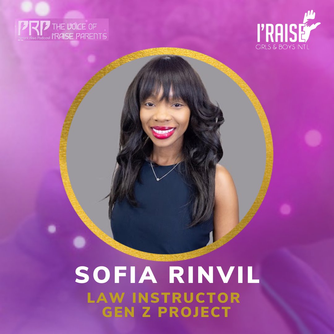 iraiseorg's tweet photo. Sofia Rinvil is a Law Instructor for our #GenZProject, which provides free college and job preparation to teens.
She is a leader, advocate, entrepreneur, mentor, and philanthropist.
Hear more from Sofia in our first podcast!
@sofisor19
Click here: https://t.co/yFW5T9io6W https://t.co/aXUM1L6Ptt