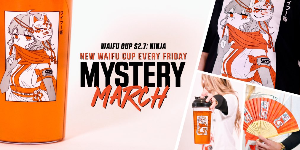 GamerSupps's tweet image. Capture our Newest Waifu Cup S2.7: Ninja before she vanishes into the shadows… 🥷💨

Gamersupps.com