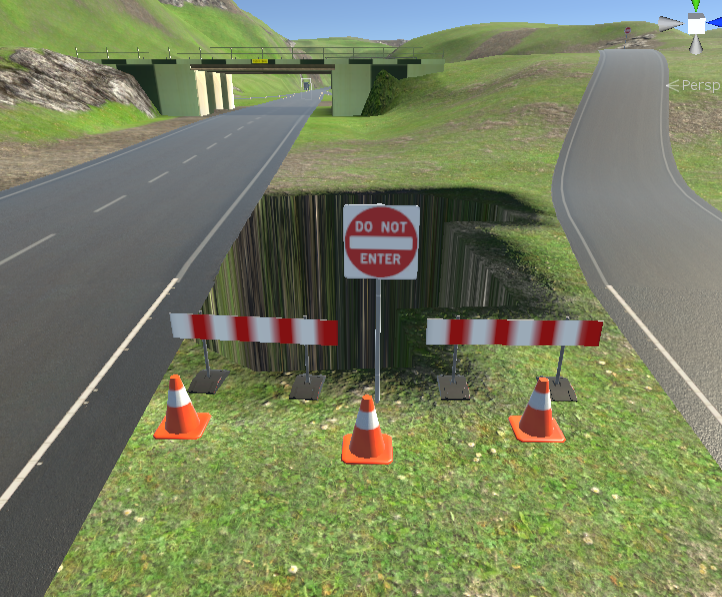 theXRman's tweet photo. Q) How do you stop people driving into a black hole?
A) Put a do not Enter sign ahead of it!
#VR #DriverSim https://t.co/AwJV7IAgCA