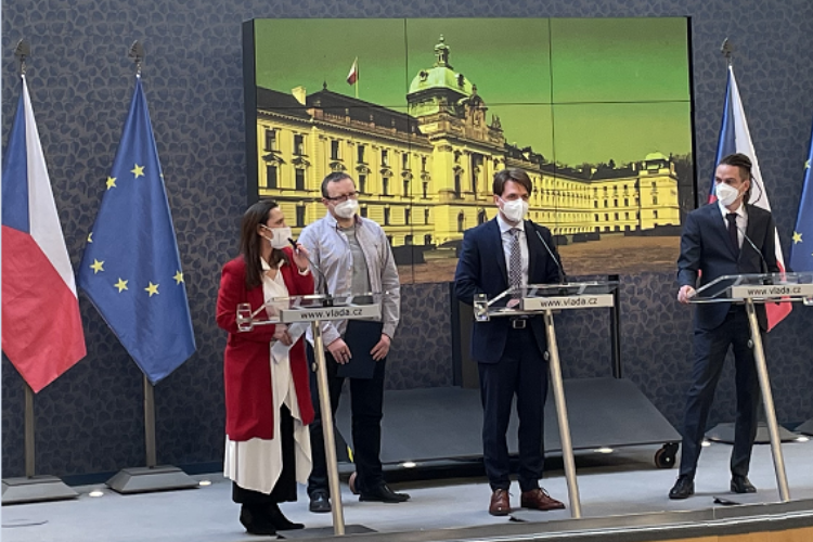 CERGE_EI's tweet photo. Ole Jann joins the advisory team of Czech Deputy Prime Minister Ivan Bartoš. 👉 https://t.co/IVzHIqlBop / Ole Jann poradcem místopředsedy vlády ČR Ivana Bartoše @PiratIvanBartos  👉 https://t.co/fVeXeA5pbY https://t.co/Qqk17u8Xas