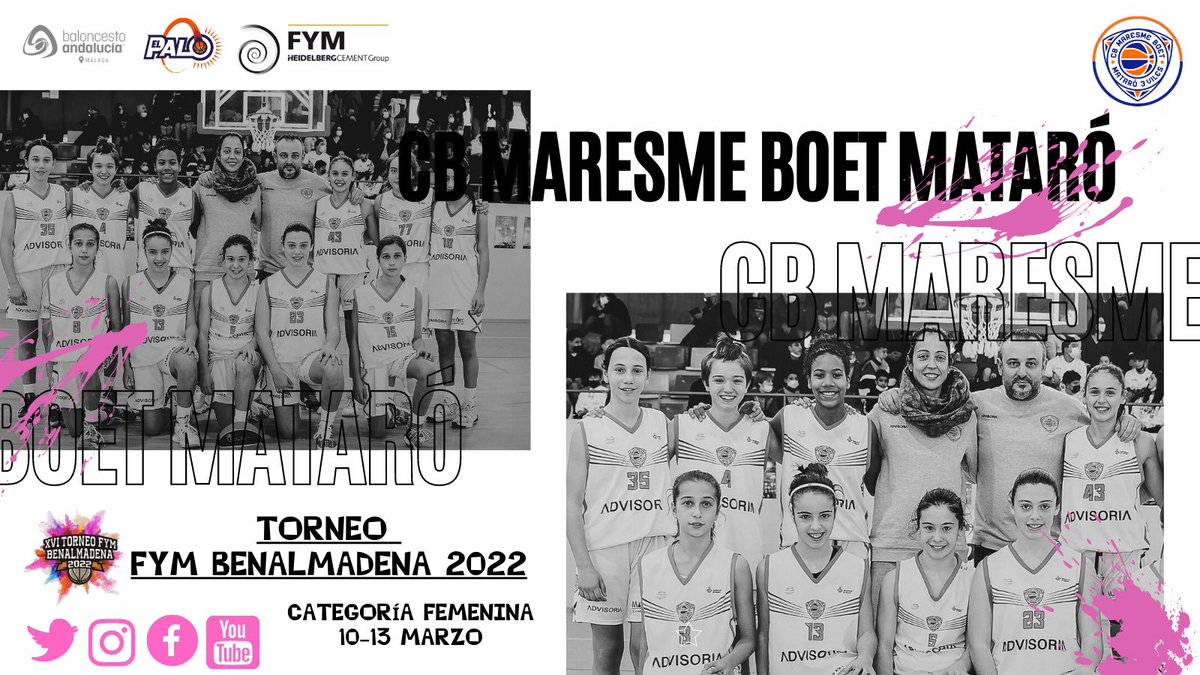 TorneoCemCosmos's tweet photo. ✨ 𝑪𝑨𝑻𝑬𝑮𝑶𝑹𝑰́𝑨 𝑭𝑬𝑴𝑬𝑵𝑰𝑵𝑨✨

¡Vamos con las presentaciones de todas las plantillas de los equipos para esta nueva edición del #TorneoFymBenalmadena!

🏀 Con todos vosotros… ¡ @cbmaresmeboet3v🔥! https://t.co/DRyuEr9MAd