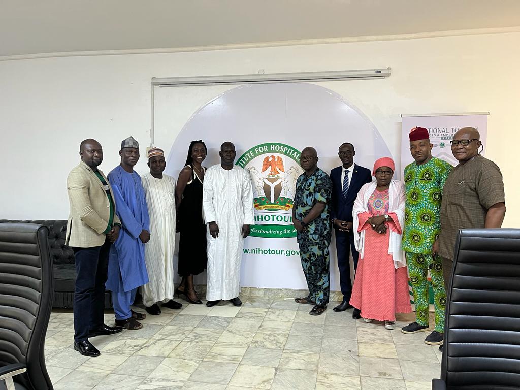 NIHOTOUR_NG's tweet photo. Earlier today in #Abuja, a delegation from #Senegal #Tourism #Board (#ASPT), led by Mr. Khadim Amar, came on a Courtesy Visit to #NIHOTOUR. The team had productive deliberations with NIHOTOUR #Management.
/detail 👇
@FMICNigeria @UNWTO @WTTC @ProfOsinbajo @abujatrends @NKangiwa https://t.co/ePLwOZsvTg
