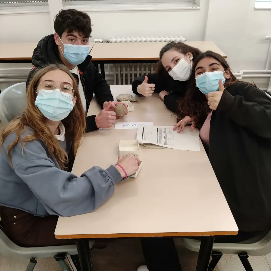 inspauvila's tweet photo. Avui vuit alumnes del Pau Vila han participat a les olimpíades de geologia de Catalunya a la subseu UAB.  El Jordi Ramon, la Núria Formoso, el Pau Herrero i el Marc González han quedat 1r, 2n, 5è i 8è respectivament. https://t.co/BJoGIs1ndJ