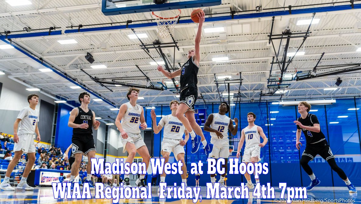 #GAMEDAY The Lancers host Madison West in the <a href="/wiaawistate/">WIAA State Tournaments</a> Regional semi-final tonight.  Tip is 7:00 pm.  Come out &amp; support the boys!  #lancerpride #surviveandadvance