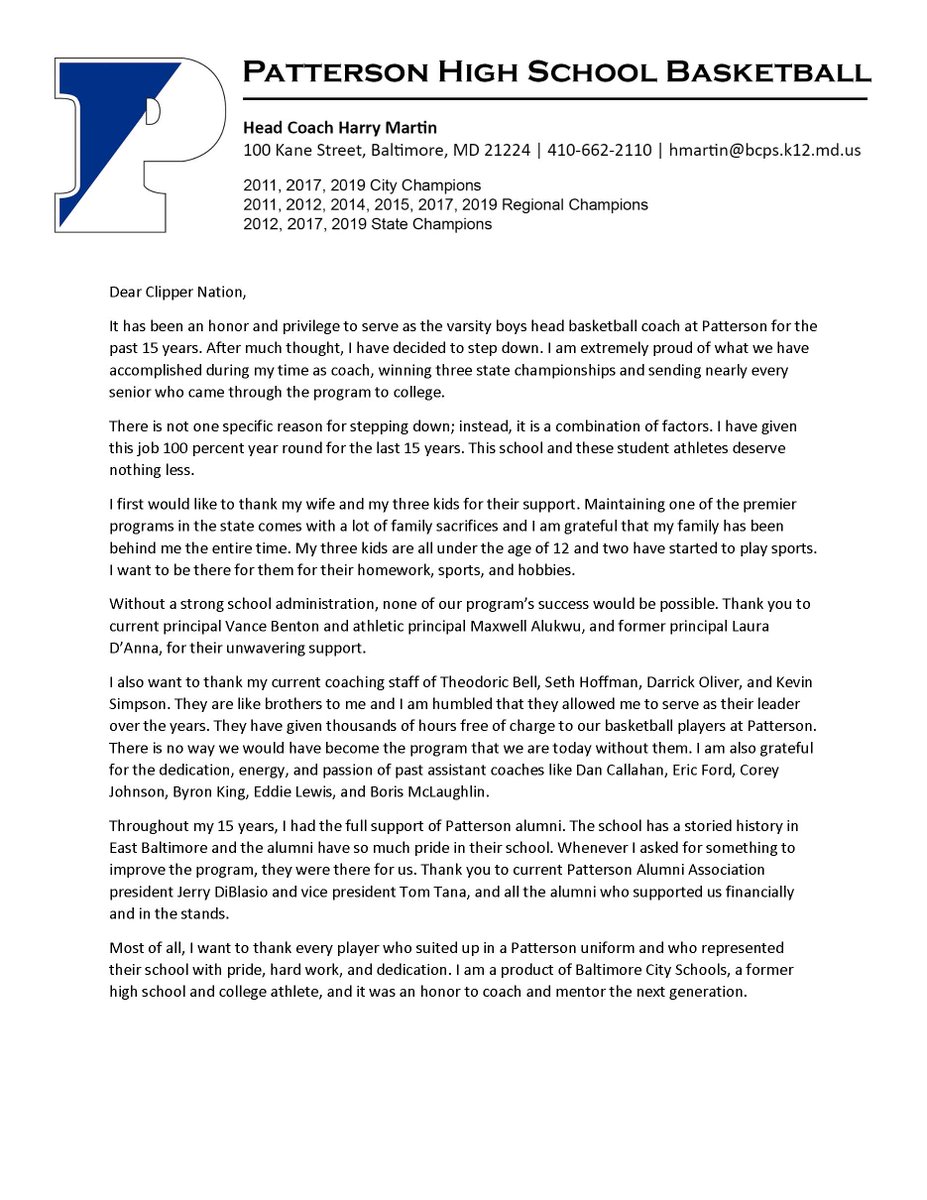 Patterson Basketball tweet media