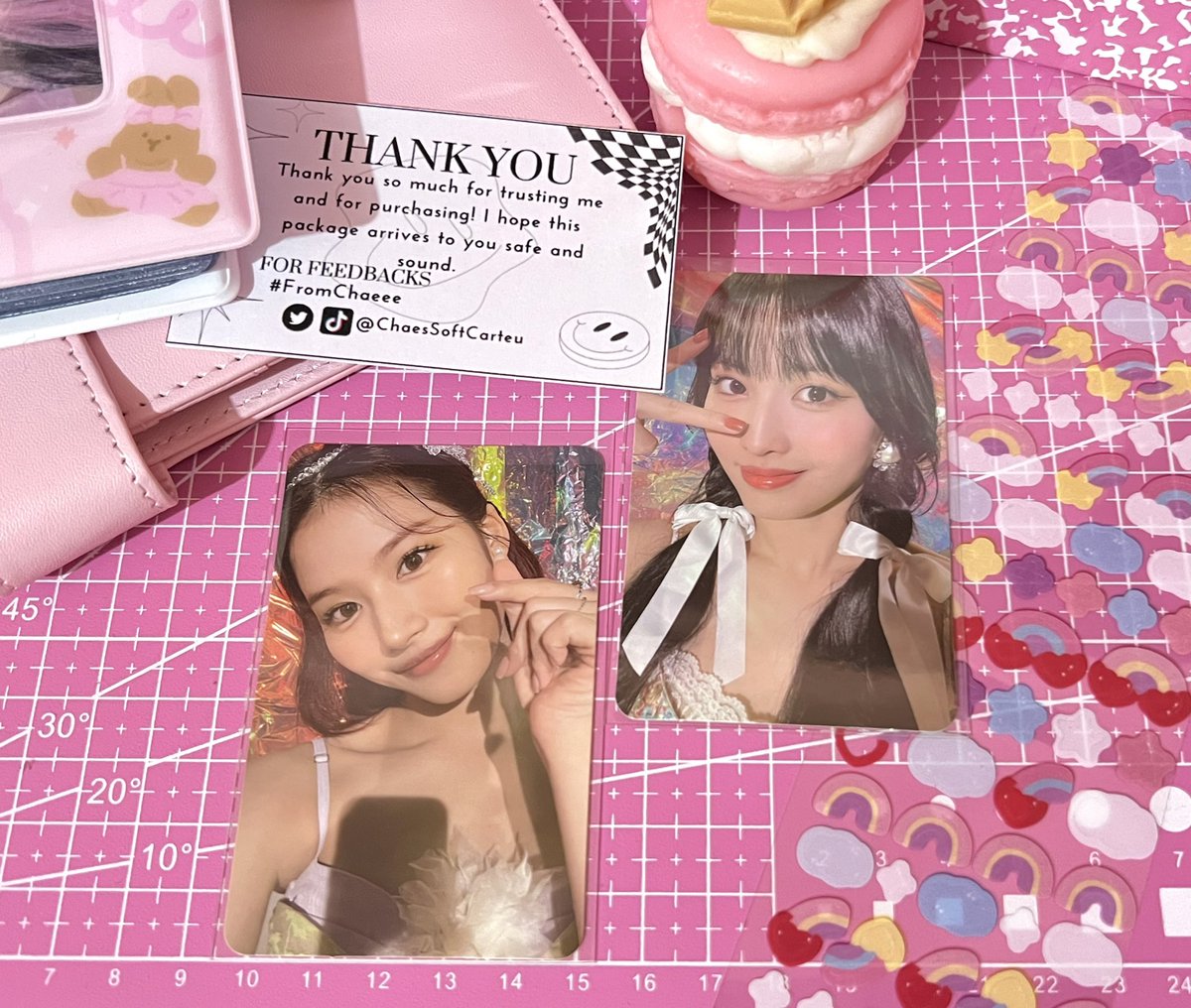 mintchocoee's tweet photo. 👛 from @ChaesSoftCarteu #FromChaeee

super sparks momo and sana!!! ✨💖 my 4ever fav samo tol pcs 💘 thank you for bring them home!! 🤍

☁️🩰🌷 #kishops https://t.co/NB7OjgcEqN