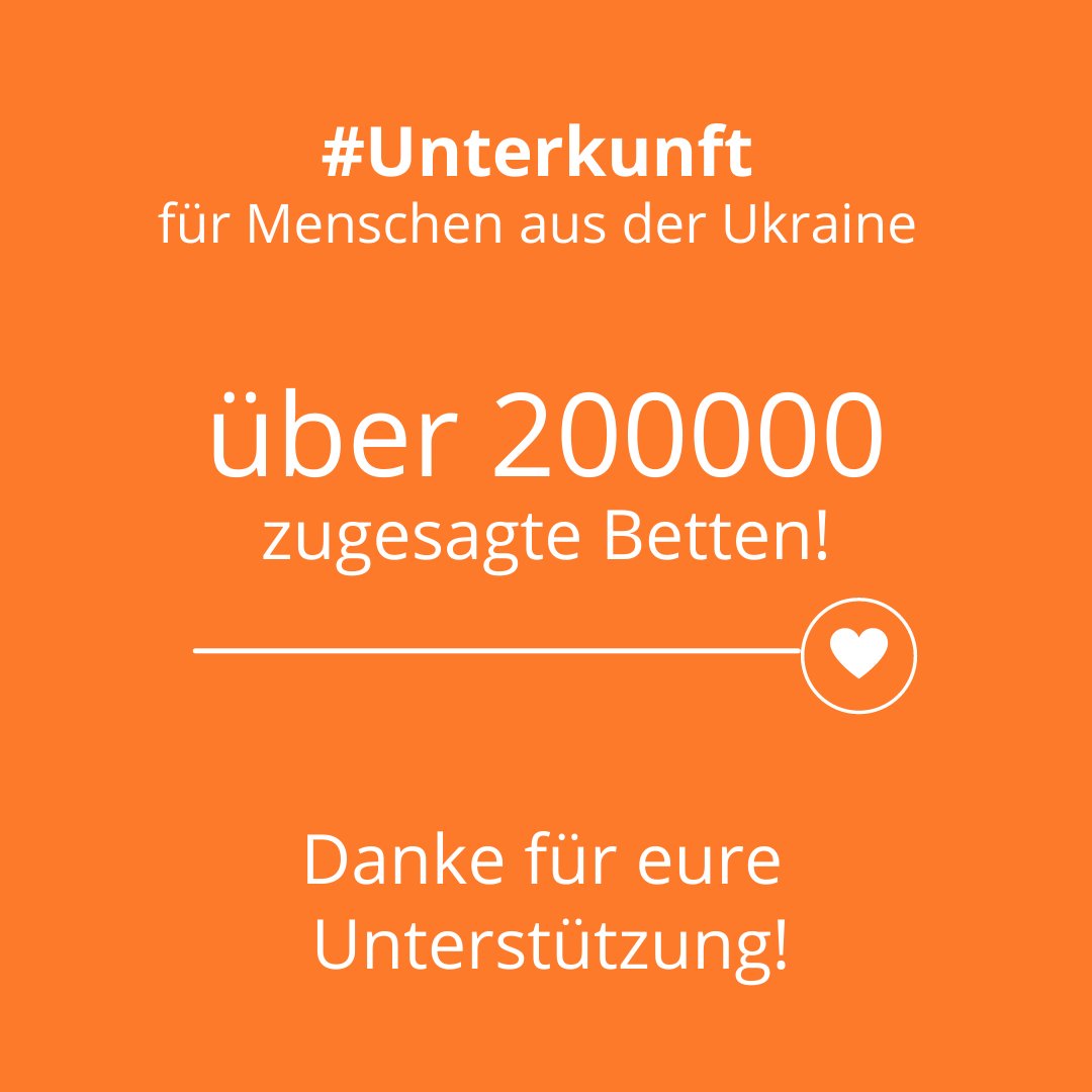 elinor_network's tweet photo. Danke für eure großartige Hilfsbereitschaft! 🧡

Teilt gerne den Link https://t.co/fZFgQAAKRX weiter, damit noch mehr Menschen eine Unterkunft anbieten!

#Unterkunft #UnterkunftUkraine #StandwithUkraine 

@UnterkunftU https://t.co/wQm9eQaofb
