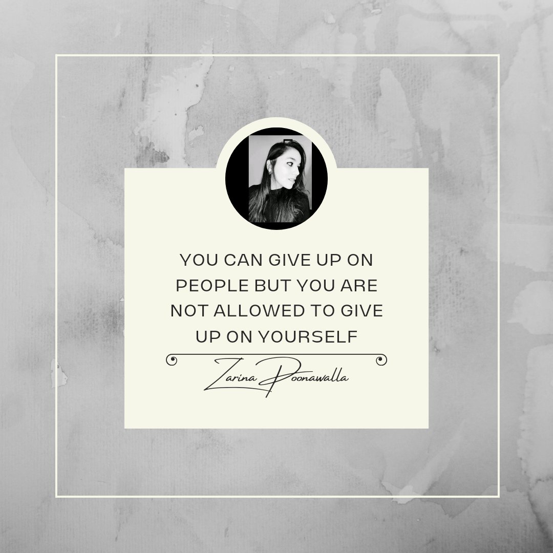 Zarinaspeaks's tweet photo. You will have days where you feel like you can't even trust yourself anymore let alone another, 
You can give up on people if they consume you as you should,
But at any point in time when you feel like giving up remember you will have you! 
You will always have you✨ https://t.co/oN2asSJZjc
