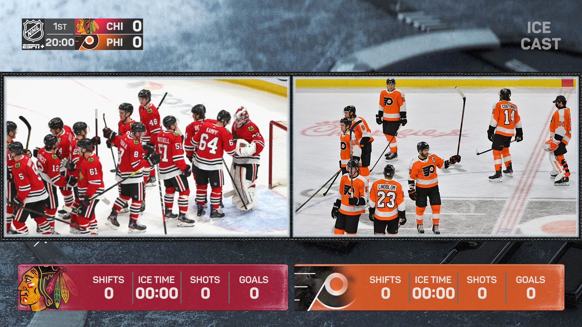 ESPN PR on Twitter "Saturday, ESPN+ presents an NHL alternate feed