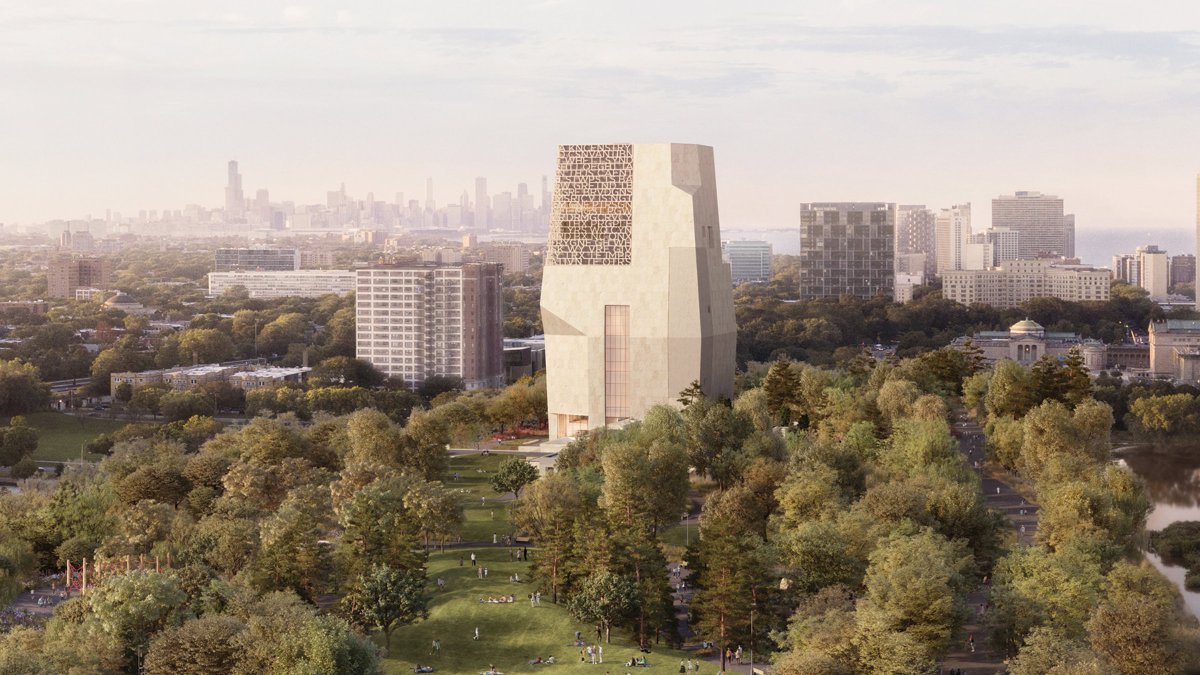 ObamaFoundation's tweet photo. Happy Birthday to our hometown—and home of the future Obama Presidential Center campus. We love you, #Chicago. https://t.co/TM6jWgM5YL