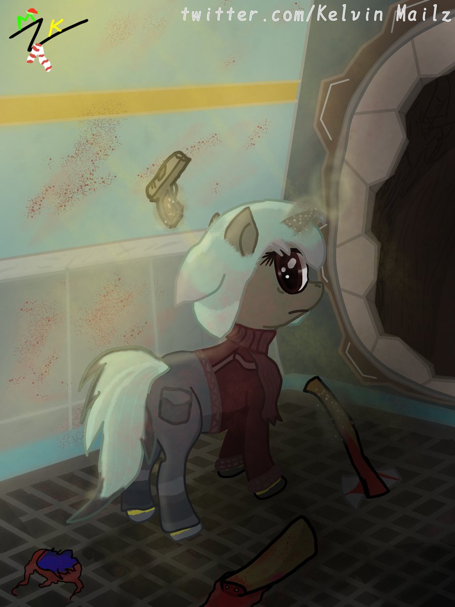 KelvinMailz's tweet photo. #Ponytown #Ashestown #art #story Ого, тут я прям постарался, аж месяц с пару недель ушло(начинал 28 января). Арт: "Резня в стойле 42" https://t.co/3QoiEr79wk