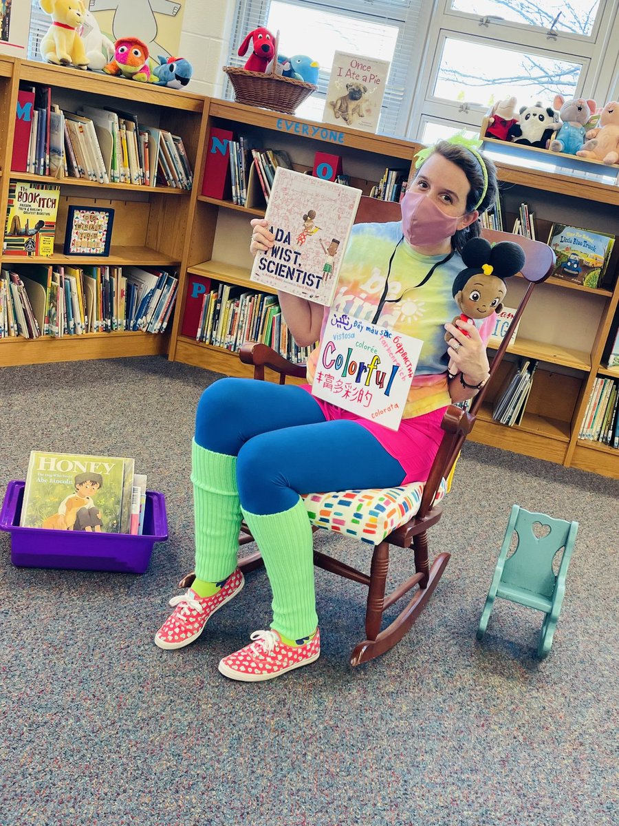ChanceyLibrary's tweet image. We’re closing out #ReadAcrossAmericaWeek with dress as a word day and “Ada Twist, Scientist” in this library! @andreabeaty #JCPSlibrarians @ChanceyChat