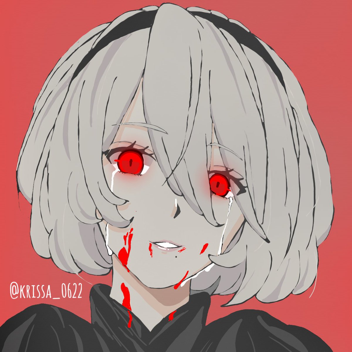 krissa_0622's tweet photo. Ver.02

#NieRAutomata #NieRAutomatafanart #2B #myartwork https://t.co/D2j2E7vLqL