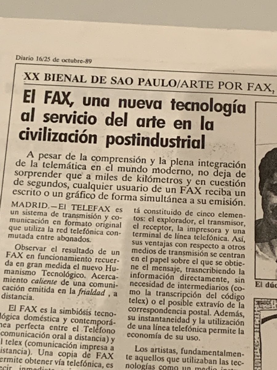chernandez's tweet photo. Facsímil, Telefax, Telecopia o simplemente Fax... ¡ Qué tiempos aquellos de muchos zumbidos y pocas prisas...! ☺️ #TCOM #TCIR #SENIOR https://t.co/06Mvgnrhb3