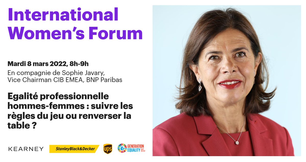xmesnard's tweet photo. Egalité professionnelle hommes-#femmes : comment équilibrer les initiatives à court terme et long terme ? Comment en mesurer les effets ? Rejoignez la conversation le #8mars. Inscriptions : https://t.co/kcNl0tzQvB https://t.co/1UNsAX1OCy
