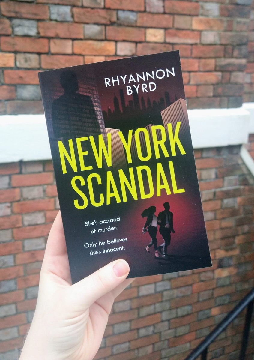 .@RhyByrds' NEW YORK SCANDAL is out now &amp; we know you won't want to miss this explosive romantic thriller!!

❤️‍🔥Steamy❤️‍🔥 read✅
Off-the-charts sexual tension✅
Intriguing suspense✅
Swoonworthy hero✅
Strong heroine✅

It has it all!!

Click here to buy ➡️smarturl.it/NYScandalRB