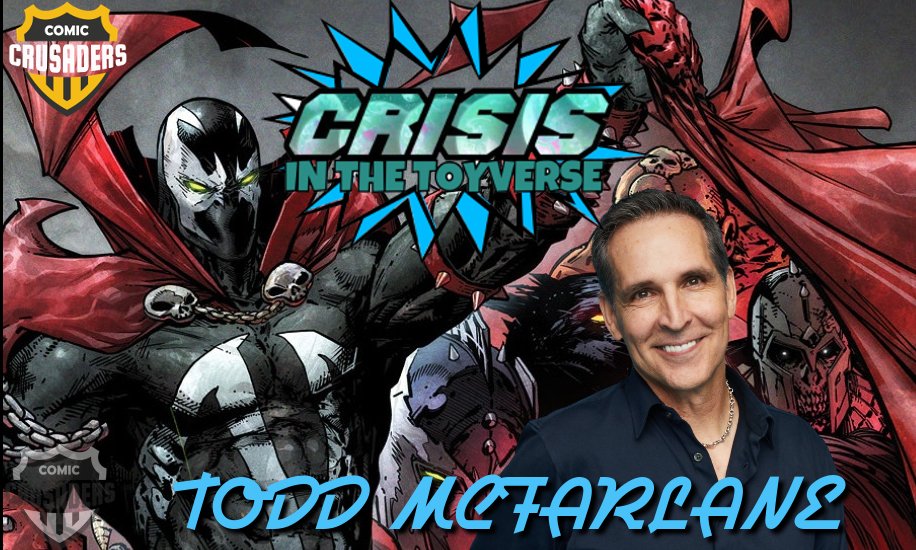 TODAY LIVE at 3PM EST! Join <a href="/BoboFnMac/">Robert Swanson</a> for a <a href="/CrisisToyverse/">ToyVerse™️</a> SPECIAL with #TheToddFather himself, @Todd_McFarlaane, tune in as they talk all things #McFarlaneToys such as #DCMultiverse, #Spawn and more.... #YouTube #FB #Twitter youtube.com/watch?v=m92-qK…