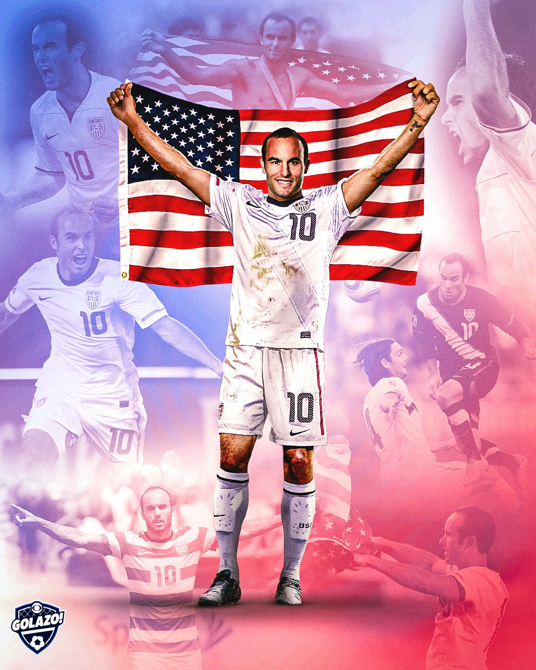 \"GOAL, GOAL, USA!\" Happy 40th birthday to legend, Landon Donovan.  