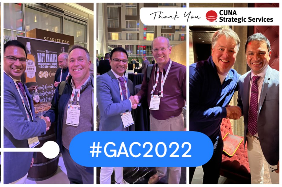 eltropy_inc's tweet photo. Thank you to @CUNA for having us at #CUNAGAC! It was an honor getting to meet Credit Unions from all over America and interact with some incredible industry leaders.
#Eltropy #WeGetTheMessage #FeatureFriday #fintech #omnichannel #TextMessaging #CUObsessed #CreditUnions https://t.co/YK2Qgnaeml