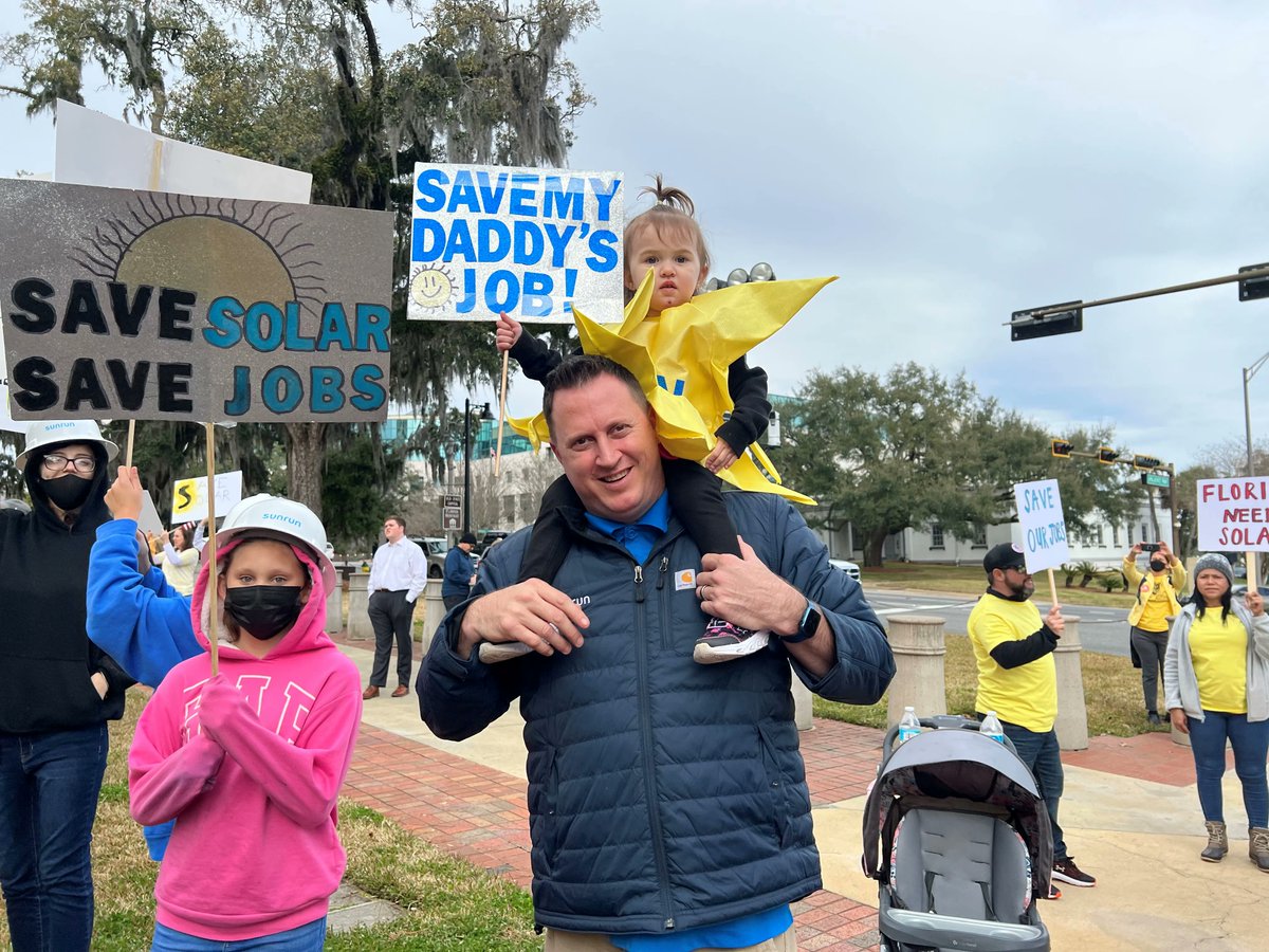 15_lightyears's tweet photo. Floridians stand together and now we ask you to stand with us, @FLSenate. Vote on the side of first responders like Cody and Alex, and 84% of your constituents who support #NetMetering. OPPOSE #SB1024, don't put a tax on the sun, and #SaveSolarFL. @SenRickScott @marcorubio https://t.co/eebgRdIjvM