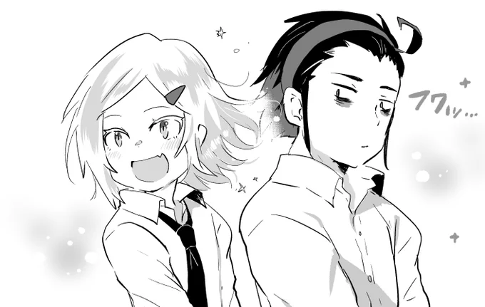 元不良くんの髪いい匂いしそうという落書き漫画を描きながら空耳見てた。塩っ! 