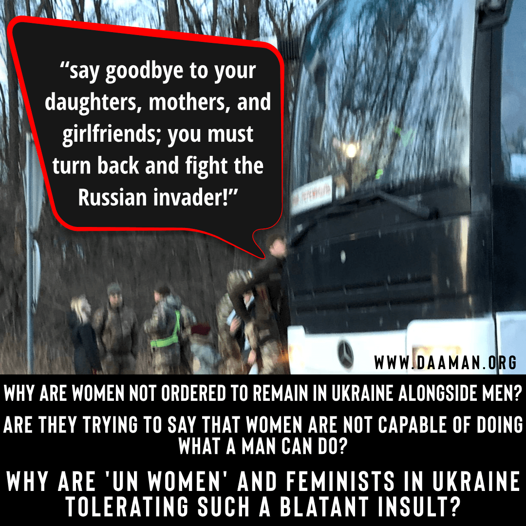 Are they trying to say that Women are not capable of doing what a Man can do?
Today, in the age of pulling triggers and pushing buttons to fire missiles and drop bombs, even a feminine finger could wreak as much havoc as a masculine one!
#UkraineRussiaCrisis