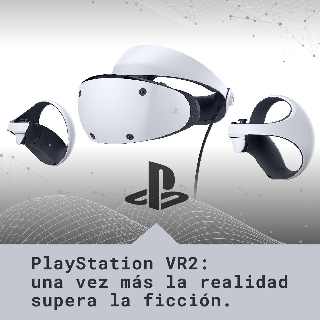 nosolounjpg's tweet photo. Sony busca ampliar sus horizontes explorando el mundo de realidad virtual con su nuevo proyecto “PlayStation VR2” que anunció a finales de febrero, se trata de un diseño que encaja elegantemente con la PlayStation 5: https://t.co/WfBT6IyCpt https://t.co/sR3OmNB7xz