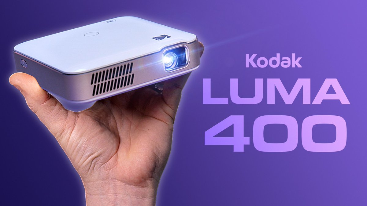 lifeoftechuk's tweet photo. Time for a new video 🙂

Should you buy the @Kodak Luma 400 portable projector? Hopefully this video will help!

https://t.co/NUSU8y1KPG

RTs always greatly appreciated. Enjoy the video guys! 

#kodakluma400 #kodakprojector #portableprojector #movienight https://t.co/fK26LpcBy8