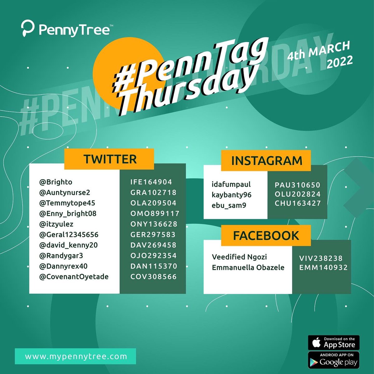 mypennytree's tweet photo. If you can see your #PennTag up there, check your bonus wallet π°
Congratulations ππΌππΌπ―
Very few people got the answer right and of that few, some were not verified. So PennyTree will be saving money today ππΌ Check image 2 for the correct answer ππΌ https://t.co/8i2opQ5bUk