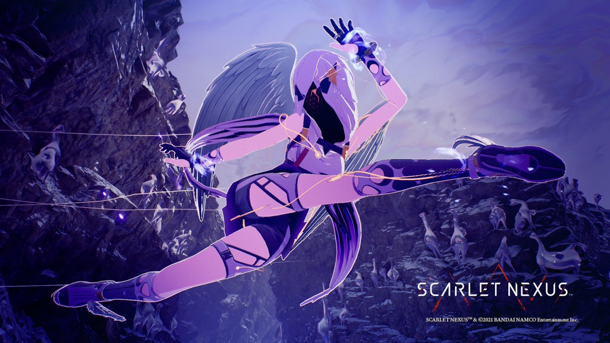 SCARLET NEXUS サイン入りポスター SCARLET NEXUS PS4 & PS5