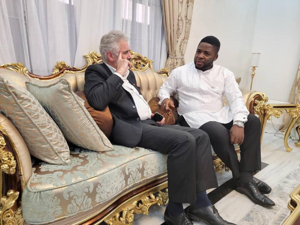 tranzak_fintech's tweet photo. Tranzak Official launch with his excellency , Richard Bale, the Canadian high Commissioner to Cameroon. 
We will love to also thank @YALDACameroon  team for being present to make this a special one for us. #tranzakcameroonsarl #tranzakcameroon #tranzak #fintech #digitalpayments https://t.co/xjO2XDspR8