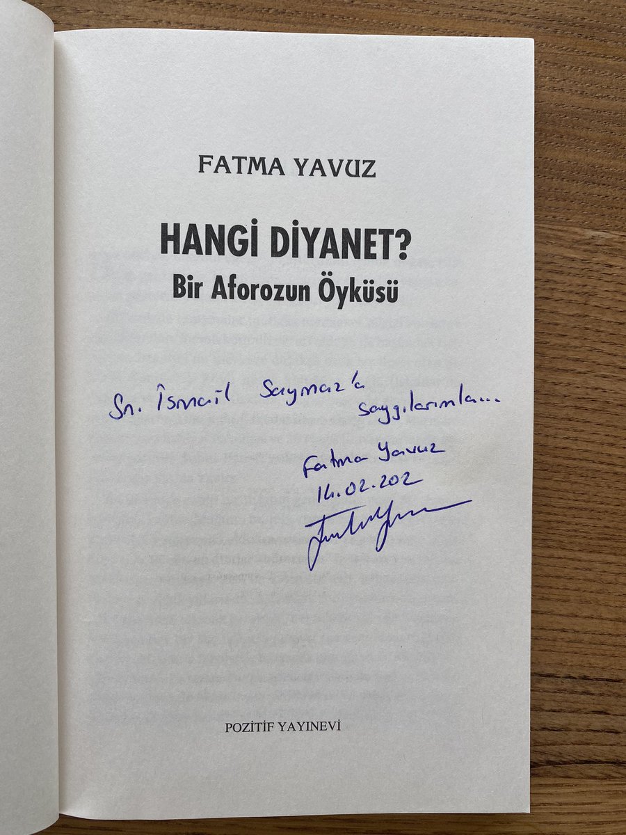 Geleneksel fıkıhı sorgulayıp eleştirdiği için Diyanet’ten ihraç edilen Kuran kursu hocası Fatma Yavuz’un ‘Hangi Diyanet / Bir Afarozun Öyküsü’ kitabını okumanızı tavsiye ederim. Fatma hocanın da ifade ettiği üzere laiklik ve demokrasi birarada yaşayabilmenin biricik güvencesidir.