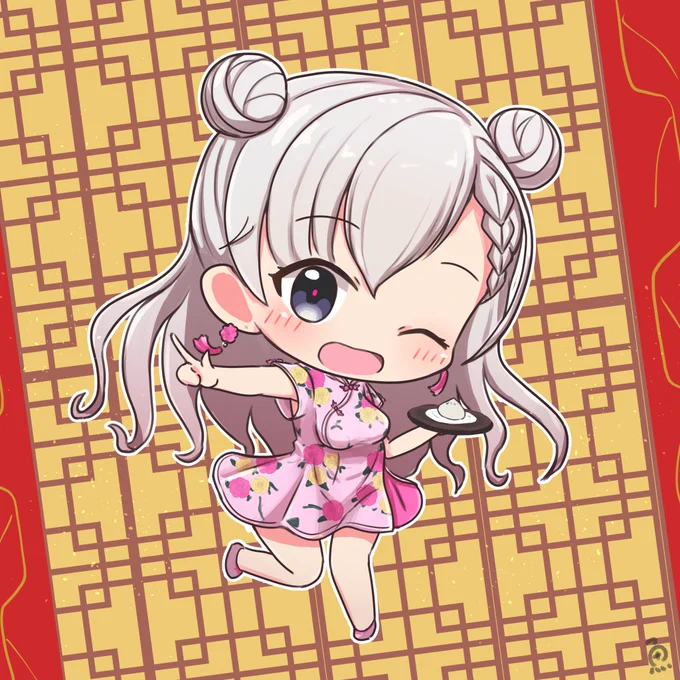 チャイナはー
#デレステ #久川颯 