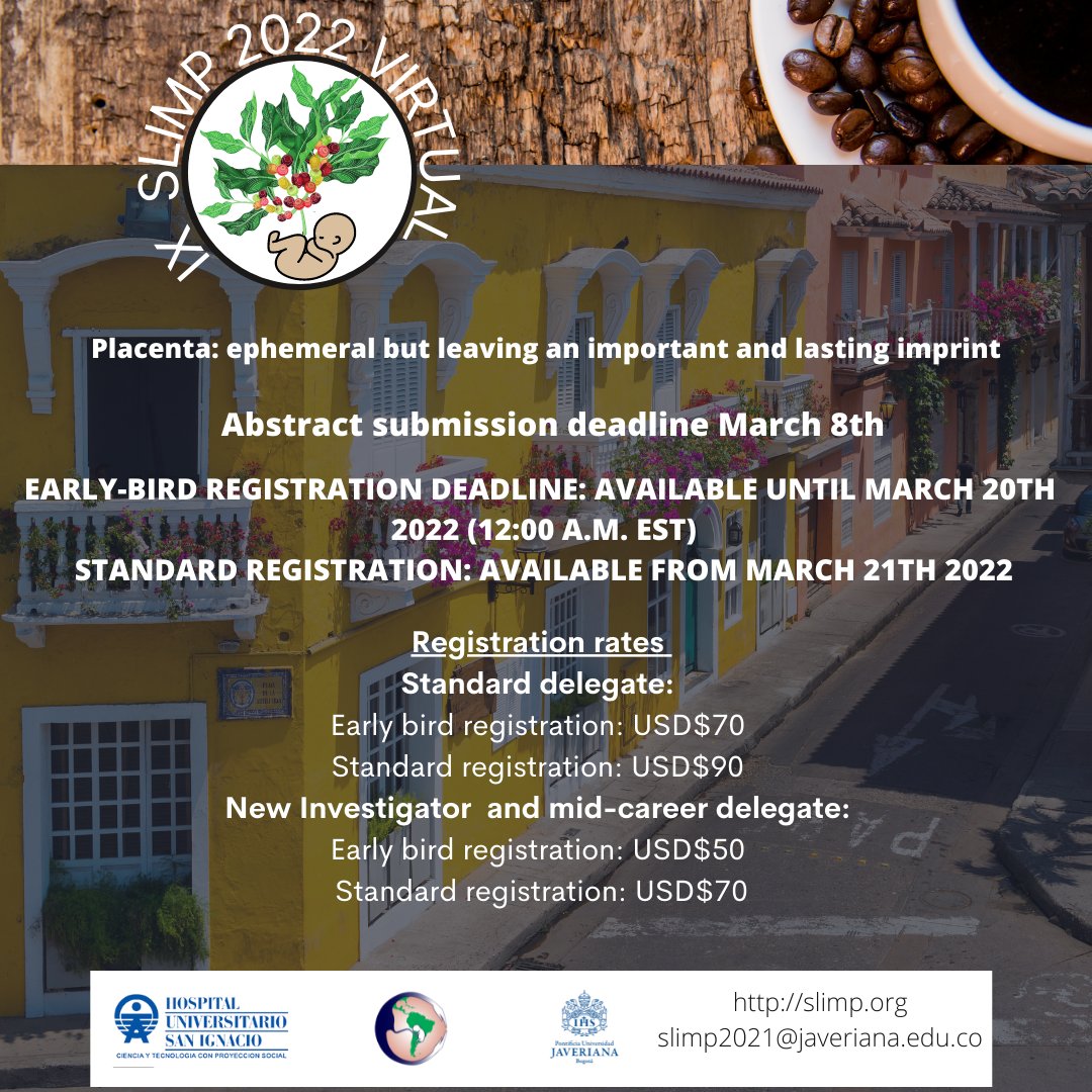 Slimp_org's tweet photo. New dates of registration SLIMP 2022

Earlybird deadline: until March 20th

https://t.co/X6yEXoeXrB https://t.co/TOZdYiusuv