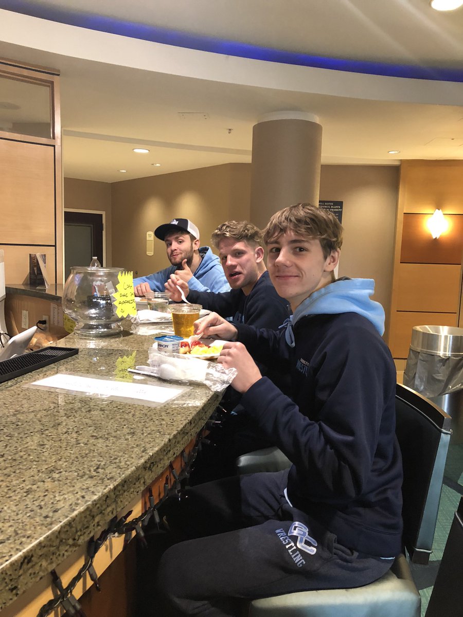The Lakers are weighed in, and finishing breakfast - today’s <a href="/NJCAAWrestling/">NJCAA Wrestling</a> National Tournament starts at 10:30est.

Follow along on with the action on <a href="/FloWrestling/">FloWrestling</a>